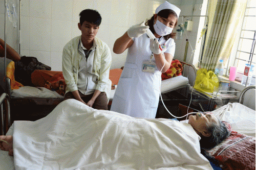 Cách chữa bệnh suy yếu của người già, ăn ít, táo bón, chân đau