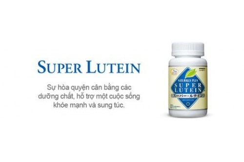 SUPER LUTEIN SẢN PHẨM DUY NHẤT TRÊN THỊ TRƯỜNG CHỨA 6 CHẤT CAROTENOID VÀ 5 DINH DƯỠNG CẦN THIẾT NHẤT CHO CƠ THỂ