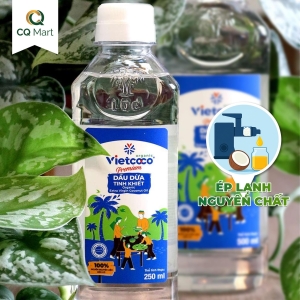 Dầu Dừa Tinh Khiết Ép Lạnh 1 Lít