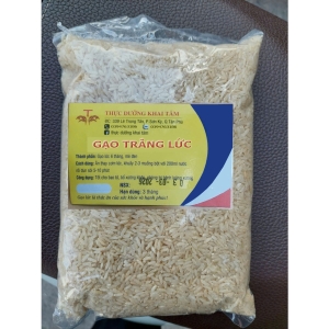 Gạo Trắng Lức Xát Dối Còn Cám